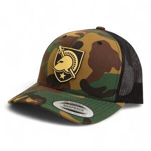 Army Black Knights YP Snapback Hat- Army Camo/ Black